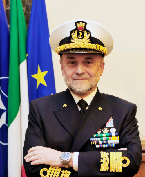 z/Ammiraglio Luigi BINELLI MANTELLI CAPO DI STATO MAGGIORE DELLA DIFESA